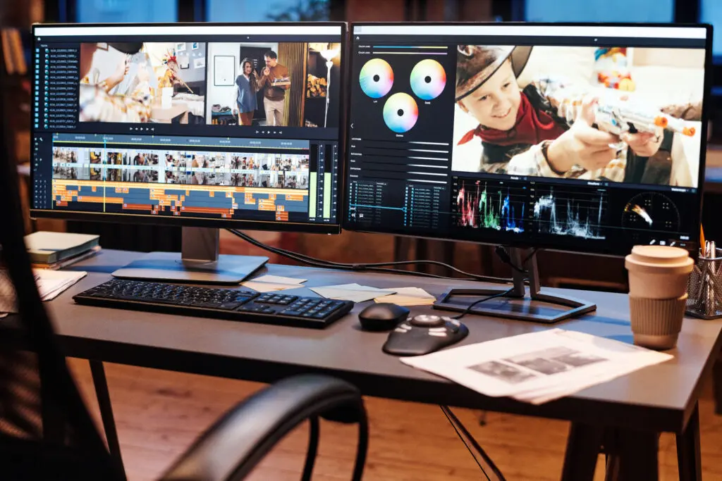 Dual monitor set-up