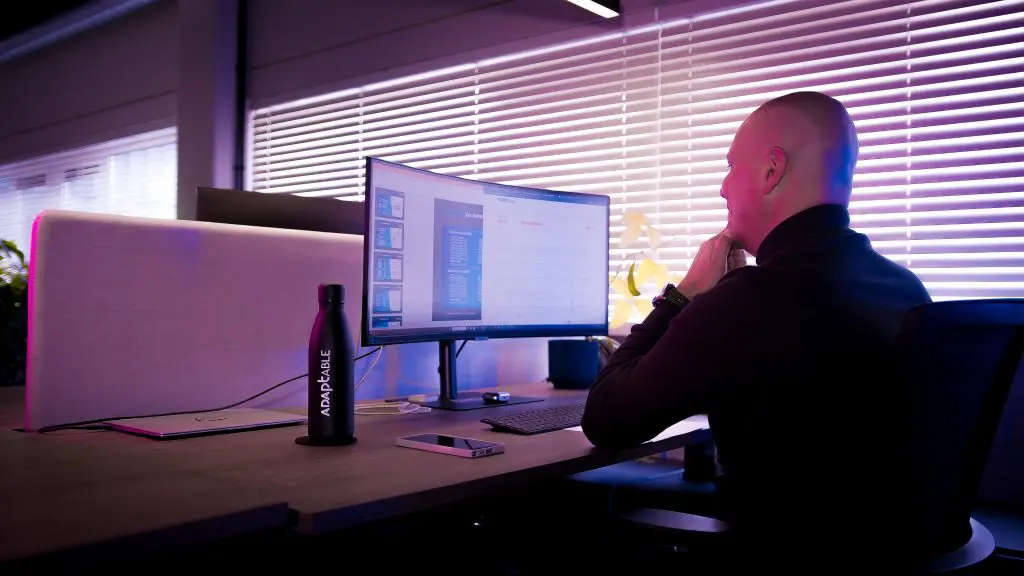 Moderne werkplek